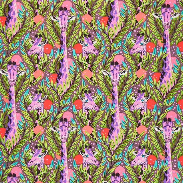 Tula Pink Everglow 8 Animal Prints Fabric Bundle