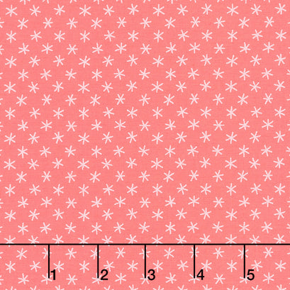 Century Rainbow - Big Asterisks Guava Punch Yardage