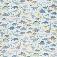 D Is For Dinosaur - Stomp Stomp Cloud Digitally Printed Yardage Primary Image