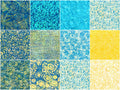 Canary Blue Fat Quarter Bundle Alternative View #2