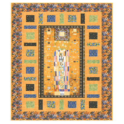 Gustav Klimt A Design for the Stocletfries Quilt KIt