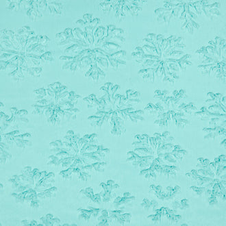 Luxe Cuddle® - Snowflake Saltwater Minky Yardage