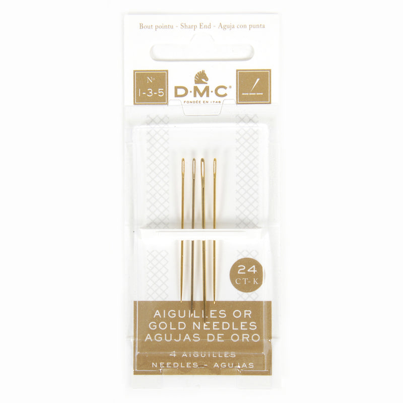 DMC Gold Needles - Sizes 1, 3 & 5 Primary Image