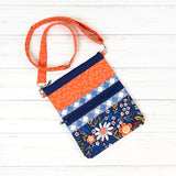 Caitlyn Crossbody Tote Bag Kit - Zippity-Do-Done™ Navy Primary Image