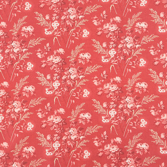 Strawberries and Cream - Cottage Vermilion Yardage