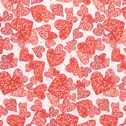 Lovely Day - Hearts Sugar Yardage