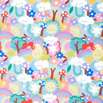 Whatever the Weather - Rainbow Garden Rainbow Yardage