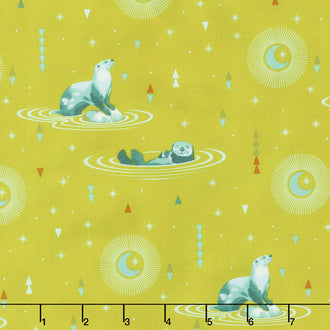 Spirit Animal - Otter And Chill Sunkiss Yardage