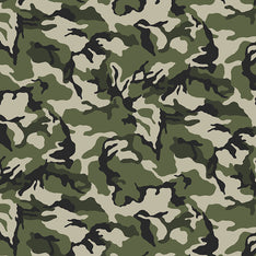 Cloud Cuddle® Print - Camo Loden Minky Yardage Primary Image