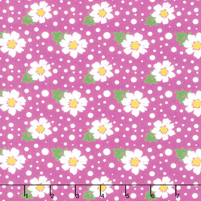 Zinnia - Daisy Cyclamen Yardage