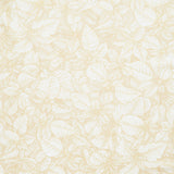 Holiday Flourish - Snow Flower - Gold ColorstoryPoinsettias Cream Yardage Primary Image