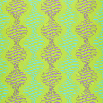 Parisville Deja Vu - Spencer Stripe Pistachio Yardage