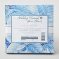 Holiday Flourish - Snow Flower - Blue ColorstoryCharm Pack Alternative View #1