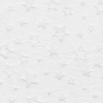 Cuddle® Embossed Star - Snow 60" Minky Yardage