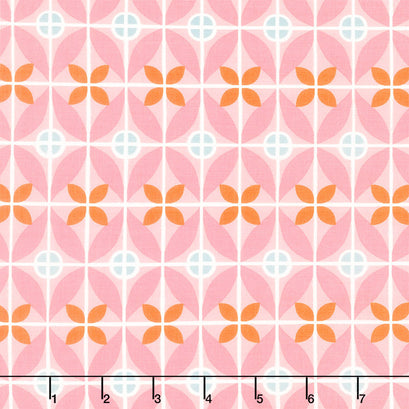 Eden - Tile Pink Yardage