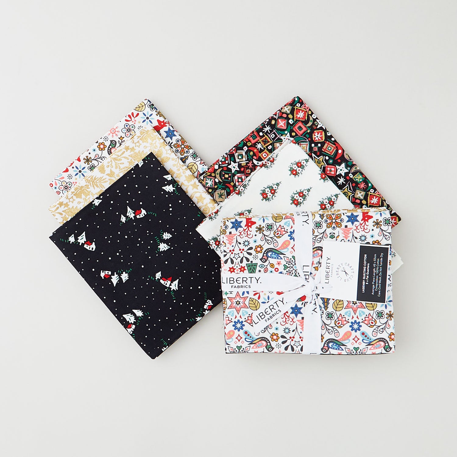 Liberty A Woodland Christmas Fat orders Quarter Bundle by Riley Blake Designs