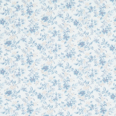 Cascade - Delicate Blossoms Cloud Sky Yardage