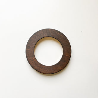 Hoop Frame - 4" Round Walnut