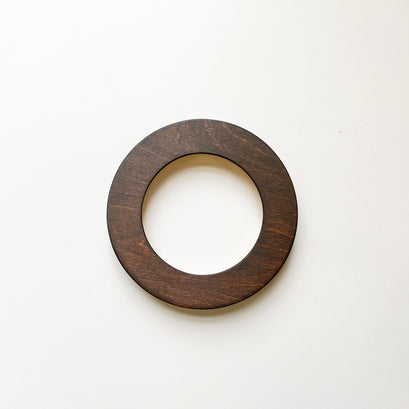 Hoop Frame - 4" Round Walnut