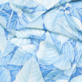 Holiday Flourish - Snow Flower - Blue ColorstoryPoinsettias Blue Yardage Alternative View #1