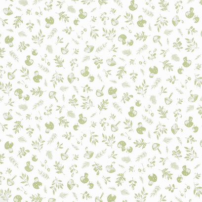 Yuletide Forest - Woodland Cream Yardage