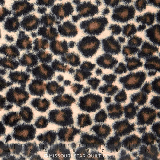 Luxe Cuddle® - Soft Cuddle® Jaguar Tan/Brown 60" Minky Yardage