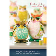 Edgar Owl & Poe Pincushions Pattern Primary Image