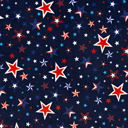 Cuddle® Prints - Liberty Stars Ink Digitally Printed Minky Yardage