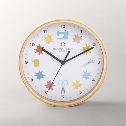 Missouri Star Sewing Room Clock - Quilt Town