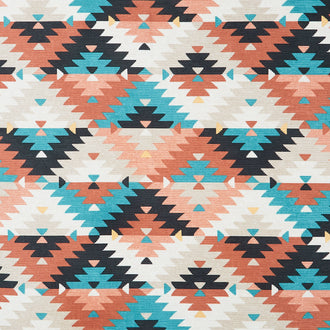 Southwest Vista - Navaho Blanket Beige Multi Yardage