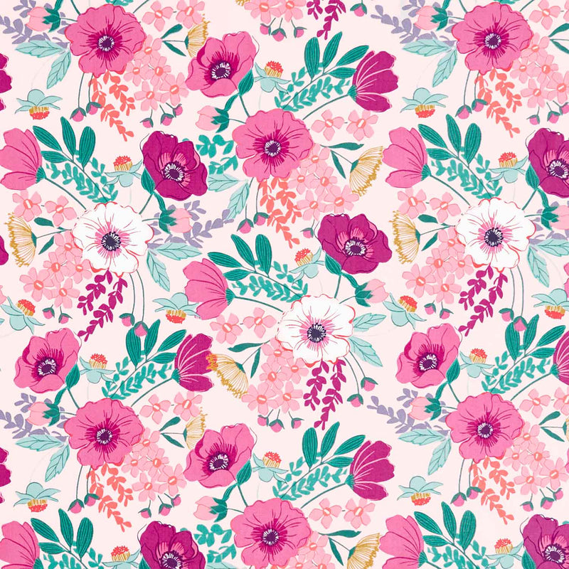 Wandering - Felicity Blush Yardage Primary Image