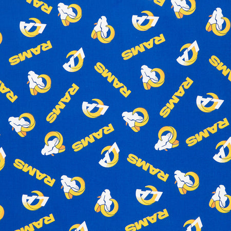 Los Angeles Rams Cotton Fabric NFL Cotton Fabric 58 