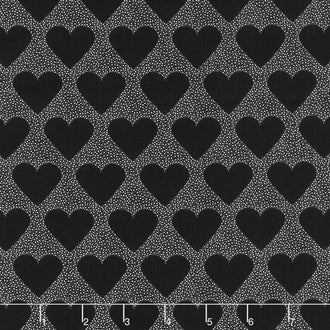 XOXO - I Heart You Ink Yardage