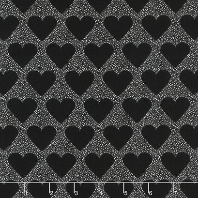 XOXO - I Heart You Ink Yardage