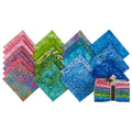 Blossoms and Blooms Batiks Fat Quarter Bundle