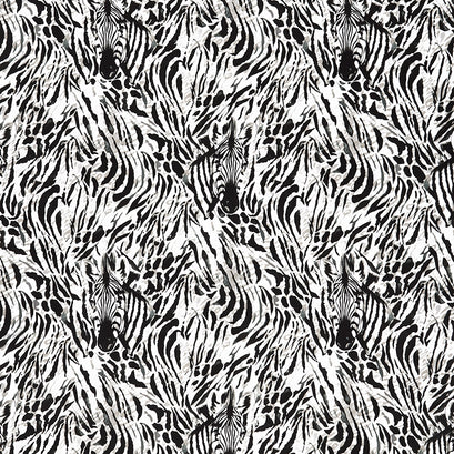 Wild at Heart - Zebra Skin Zebra Yardage