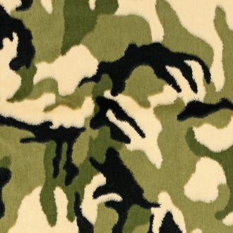 Luxe Cuddle® - Camo Army Minky Yardage