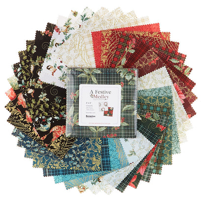 A Festive Medley Favorites 5" Squares