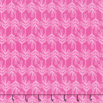 Wandering - Petrichor Magenta Yardage