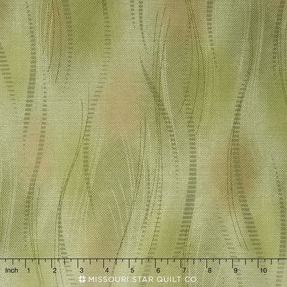 Casablanca - Earth Tones Woven Matt Celadon Yardage