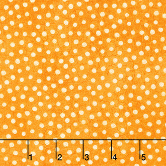 Candelabra - Dots Orange Yardage