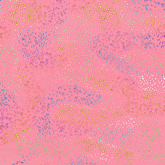 Sparkle Cuddle® Glitter - Hot Pink Multi Metallic Minky Yardage