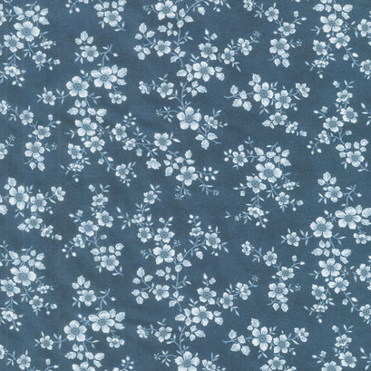 Cascade - Garden Blooms Midnight Yardage