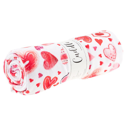 Cuddle® Digital Prints - Always and Forever Scarlet 2 Yard Cut