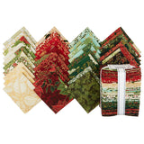 Holiday Flourish - Snow Flower - Gold ColorstoryFat Quarter Bundle Primary Image