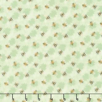 Zest For Life - Bee Toss Green Yardage