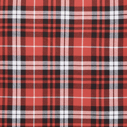 Mammoth Flannel - Plaid Scarlet Yardage