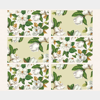 Monthly Placemat Panels - March Magnolia Green Placemat Panel