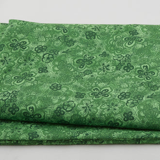 Isadora - Tonal Floral Lime 108" Wide 3 Yard Cut