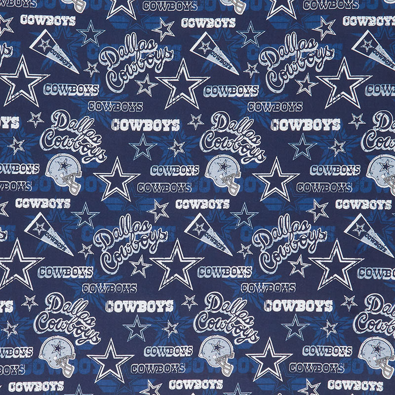 NFL - Dallas Cowboys Navy White Yardage